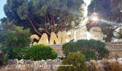 Jardin de l'établissement CANNES STUDIO - wifi, clim