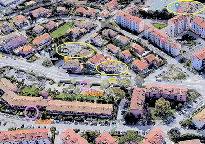 Quartier de l'appartement ou autre quartier proche