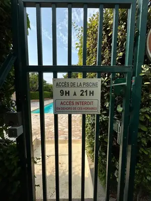 Plan de l'établissement Magnifique Studio dans résidence avec Piscine