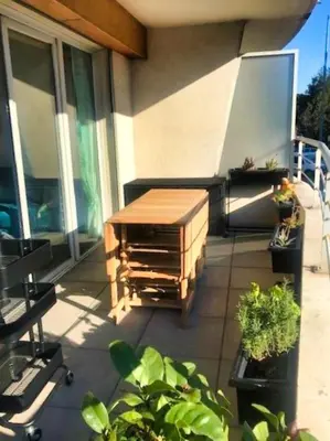 Balcon ou terrasse dans l'établissement Ref CAV - Palmes d'Or Properties