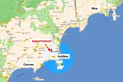 Plan de l'établissement Casalionelantibes