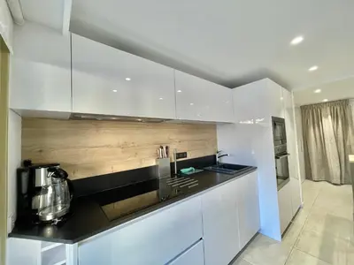 Cuisine ou kitchenette dans l'établissement Branly 4, by Welcome to Cannes
