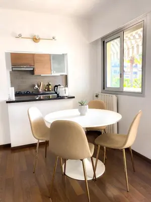 Cuisine ou kitchenette dans l'établissement Superb Apartment In Cannes With Magnificent View !