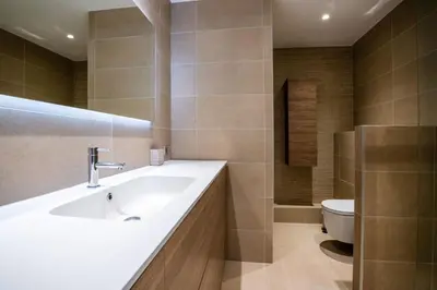 Salle de bains dans l'établissement 2-Bedroom apartment in Grand Hotel