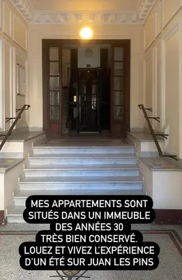 Plan de l'établissement STUDIO NEUF ET PROCHE DES PLAGES DE JUAN LES PINS