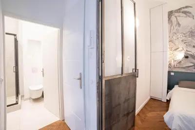 Salle de bains dans l'établissement Diamond Apartment