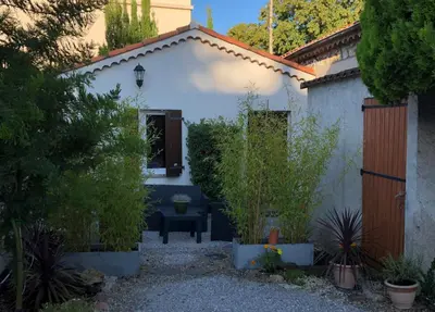 Jardin de l'établissement Studio Bijou Plage Antibes Juan-les-Pins