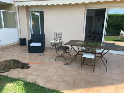 Terrasse ou espace extérieur de l'établissement PARC DE DIANE