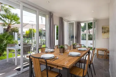 Jardin de l'établissement Villa Velvet