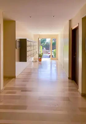 Plan de l'établissement 50m plage - 2 pièces jardin garage