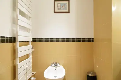 Salle de bains dans l'établissement On la Croisette XXL 1 bedroom with amazing sea view