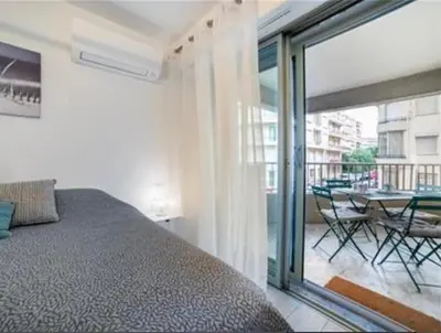 Balcon ou terrasse dans l'établissement Majestic