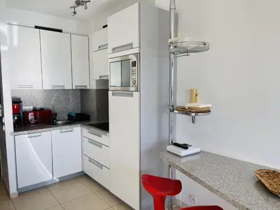 Cuisine ou kitchenette dans l'établissement Floriana