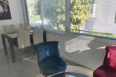 Coin salon dans l'établissement Bel Apt Near Croisette Beach Cannes