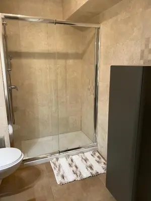 Salle de bains dans l'établissement Beach-studio