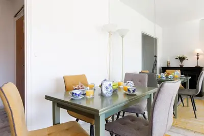 Coin salon dans l'établissement Elegance