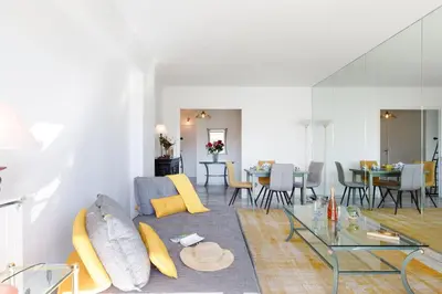 Coin salon dans l'établissement Elegance