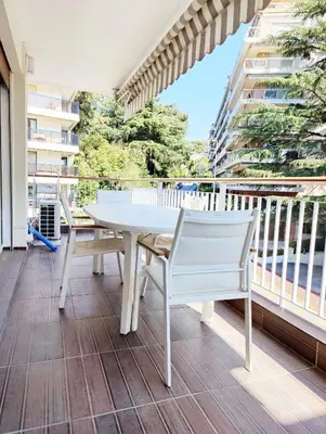 Plan de l'établissement One bedroom flat with terrace, 250m from the beach and La Croisette, Behind the Martinez Hotel