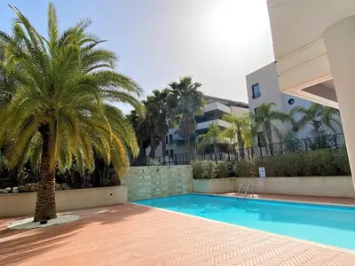 Plan de l'établissement 2 pièces terrasse piscine Cannes Californie