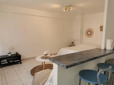 Plan de l'établissement studio de 35m² entre antibes et juan les pins