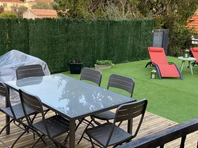 Jardin de l'établissement Villa à Golfe Juan
