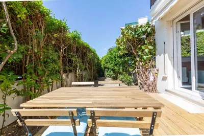 Jardin de l'établissement Jardin Secret idéal congres et vacances LIVE IN CANNES