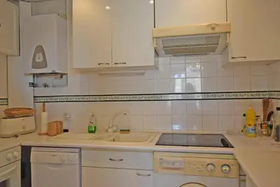 Cuisine ou kitchenette dans l'établissement Palais Alexandre III