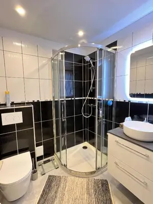 Salle de bains dans l'établissement Maryline by Welcome to Cannes