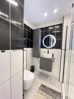 Salle de bains dans l'établissement Maryline by Welcome to Cannes
