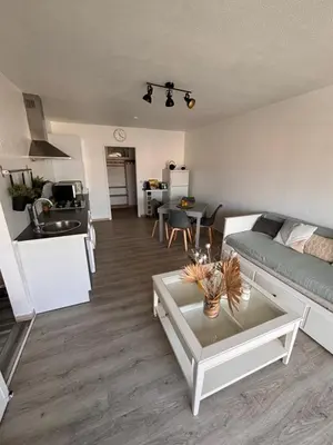 Cuisine ou kitchenette dans l'établissement Provencal