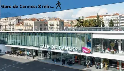Plan de l'établissement Cannes centre, super cosy apartment near everything