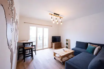 Télévision ou salle de divertissement dans l'établissement Tredici- Appartment