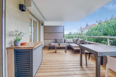 Balcon ou terrasse dans l'établissement Appartement Thiers - Welkeys