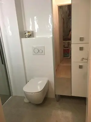 Salle de bains dans l'établissement Parc De La Croisette