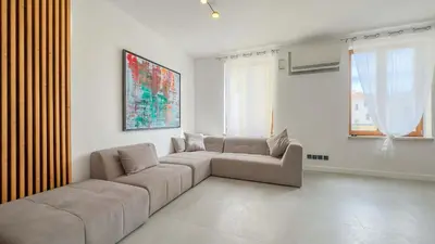 Coin salon dans l'établissement Le Riviera by Winsome Destination