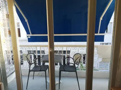 Balcon ou terrasse dans l'établissement CENTRAL CANNES