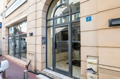 Plan de l'établissement 3 pièces rue dAntibes à deux pas du Palais des festivals