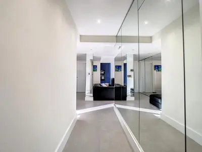 Plan de l'établissement Penthhouse 1 & 2 bedroom apartment 2 mins from the Croisette 335