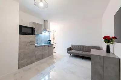 Cuisine ou kitchenette dans l'établissement VILLA CLIPPER