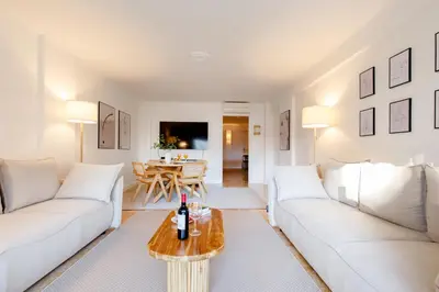 Coin salon dans l'établissement Super Californie YourHostHelper