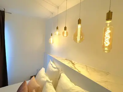 Un ou plusieurs lits dans un hébergement de l'établissement Alba DeLuxe - 3 Bedroom Pointe Croisette, by Welcome to Cannes