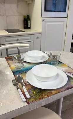 Cuisine ou kitchenette dans l'établissement Sea and Sand