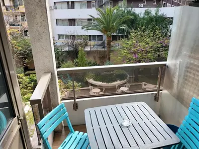 Balcon ou terrasse dans l'établissement Résidence Graziella Appartement 210