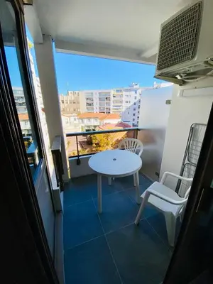Balcon ou terrasse dans l'établissement Résidence Graziella Studio 424