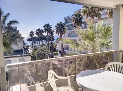 Balcon ou terrasse dans l'établissement Résidence Graziella Appartement 222
