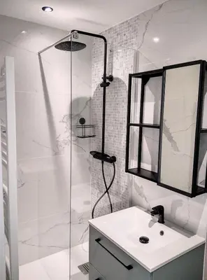 Salle de bains dans l'établissement Résidence Graziella Appartement 222