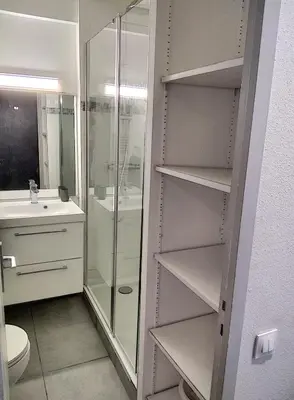 Salle de bains dans l'établissement Résidence Graziella Studio 408
