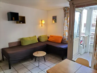 Coin salon dans l'établissement Résidence Graziella Studio 205