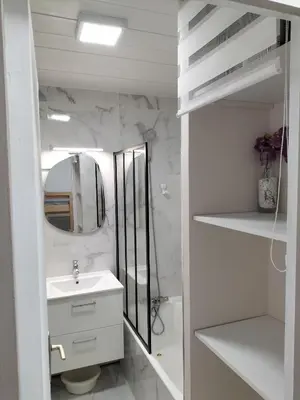 Salle de bains dans l'établissement Résidence Graziella Studio 207