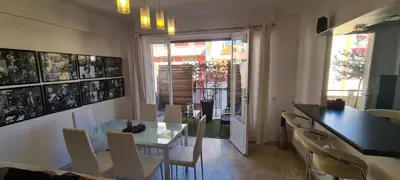 Coin salon dans l'établissement CENTRE, 3P/TERRASSE , 300 m PLAGES.